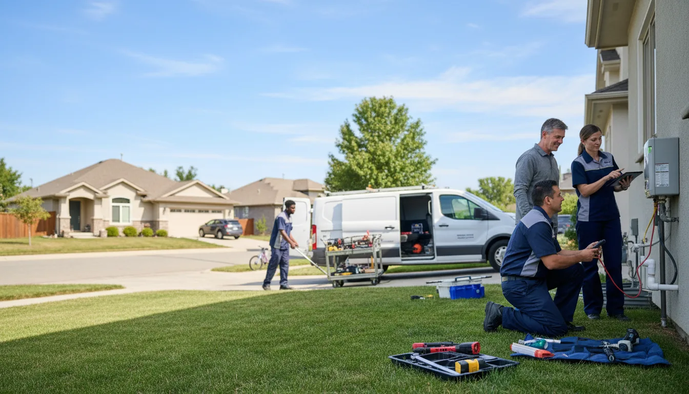 Tankless water heater service in Fulton, TX